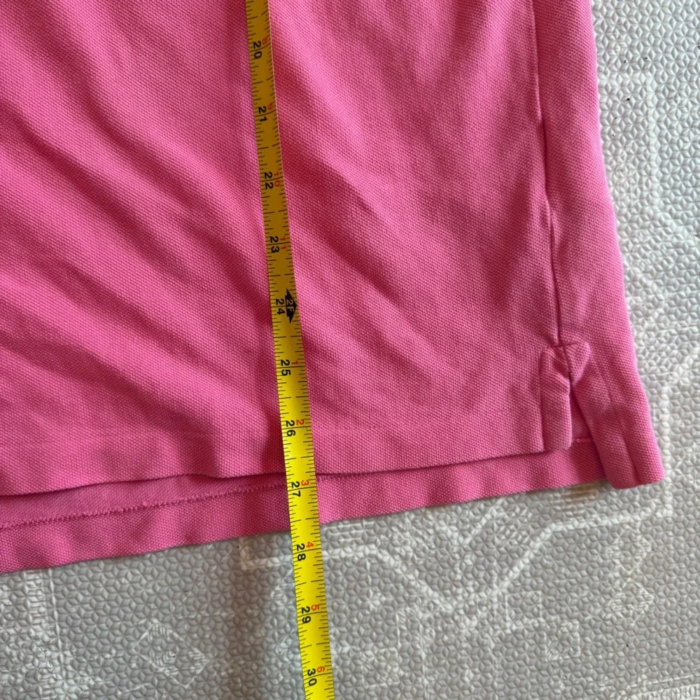 Polo Ralph Lauren Polo Shirt Mens Large Pink Classic Fit‎ Short Sleeve Pony Logo